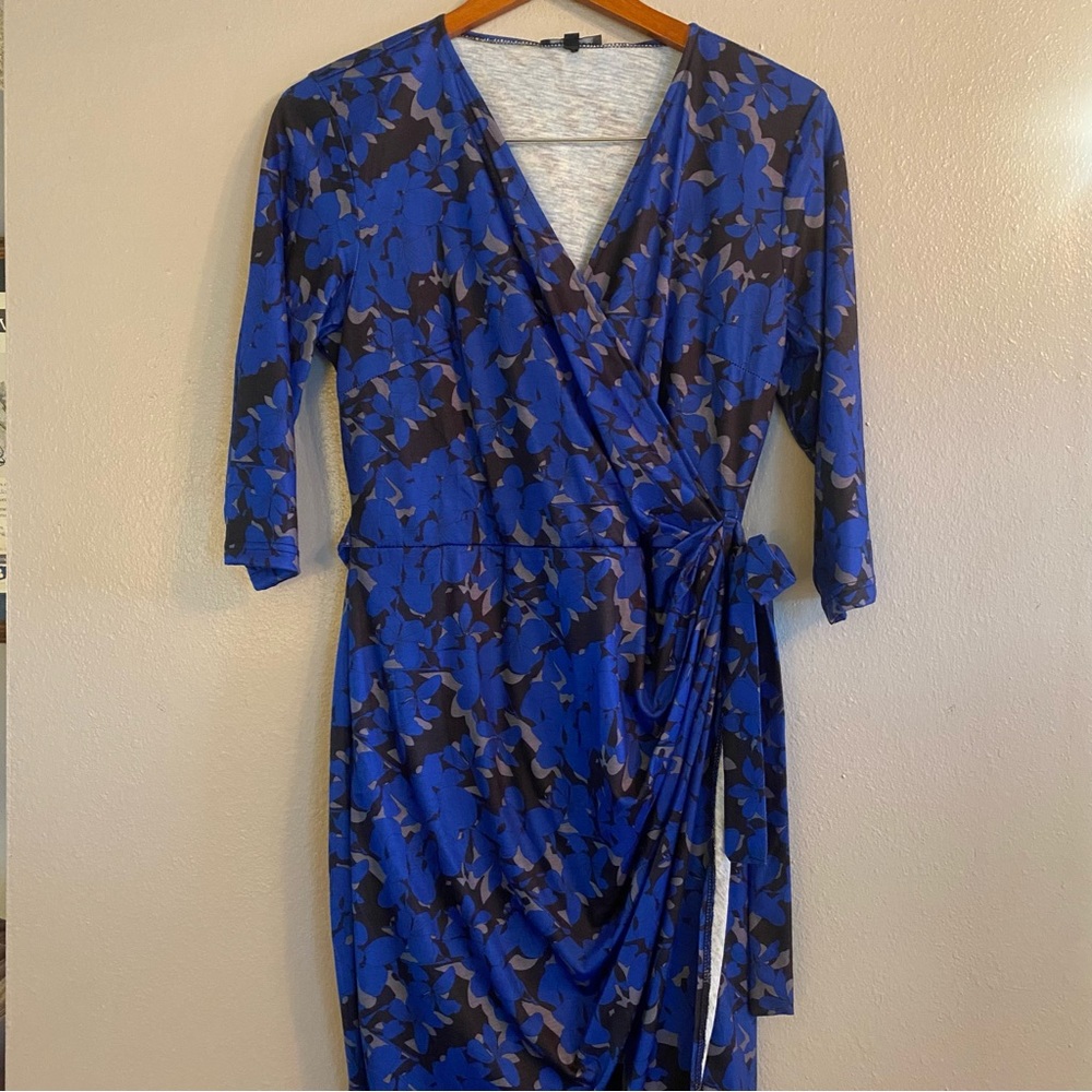 Faux Wrap Dress